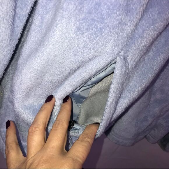 Free Country Cozy Blue Fleece Full-Zip Jacket - Picture 3 of 5